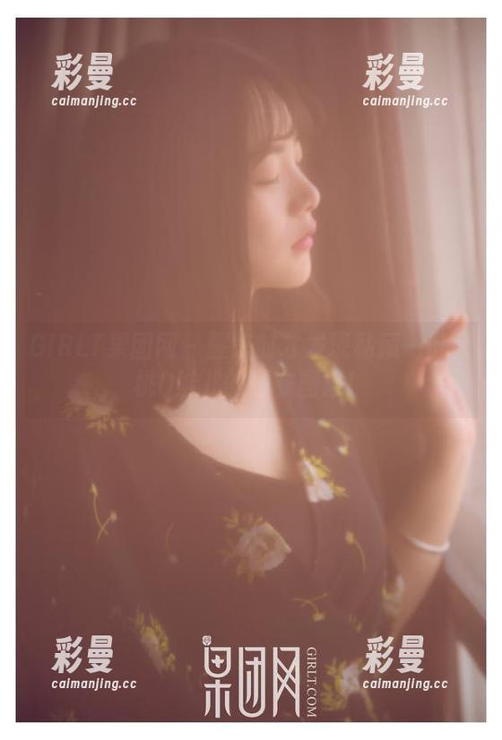 GIRLT果团网-蜜桃Q妹儿 GIRLT果团网 - 醒来时才发现私藏一份蜜桃Q妹儿的睡衣图集!