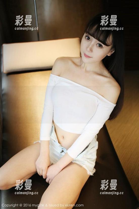 MyGirl美媛馆 - Cris_卓娅祺的牛仔裤，福利直达，看到没？那曲线！作品超有意思！