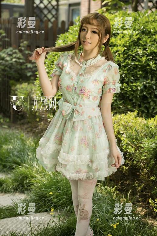 UGirls尤果网-乔依琳 UGirls尤果网 - 乔依琳镂空版美图合集,谁说美图就不能有“洞”呢?