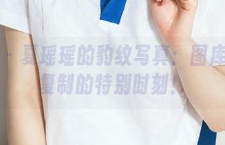 爱尤物 – 夏瑶瑶的豹纹写真:图库中无可复制的特别时刻!