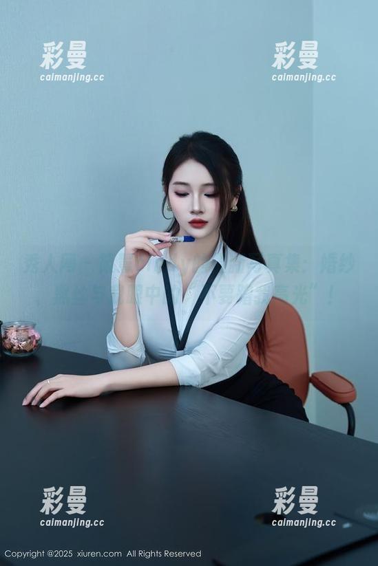 秀人网 - 筱慧cindy的最新写真集：婚纱、黑丝与我眼中的“不要蹭我高光”！