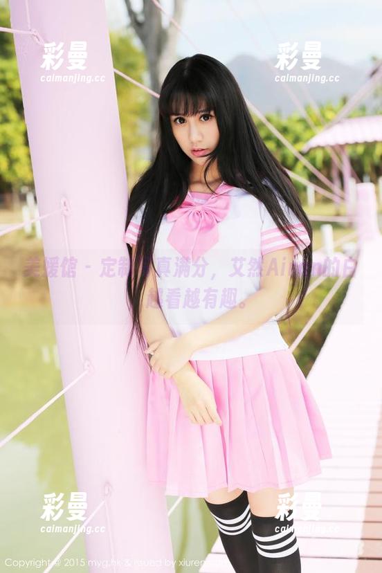 美媛馆 - 定制写真满分，艾然Airan的白，越看越有趣。