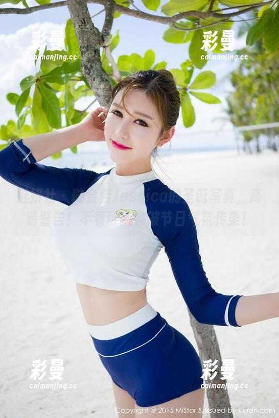 魅妍社-陆金佳Jessica 魅妍社 - 陆金佳Jessica的圣诞写真,高清警告!不看可能会被节日气氛传染!